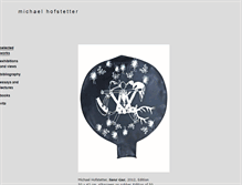 Tablet Screenshot of michaelhofstetter.de